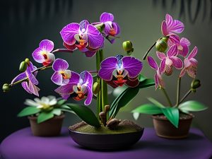 Leonardo Creative create an image Shenzhen Nongkai Orchid pla 0