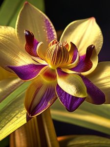 The Gold of Kinabalu Orchid
