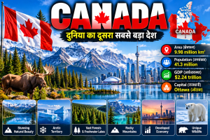 दुनिया के 10 सबसे बड़े देश और उनकी खासियतें 2 CANADA